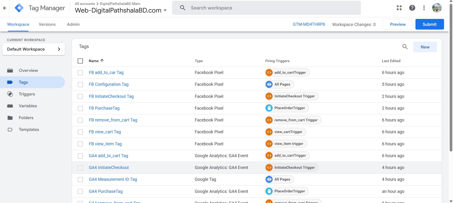 Server-Side Tracking GTM Setup
